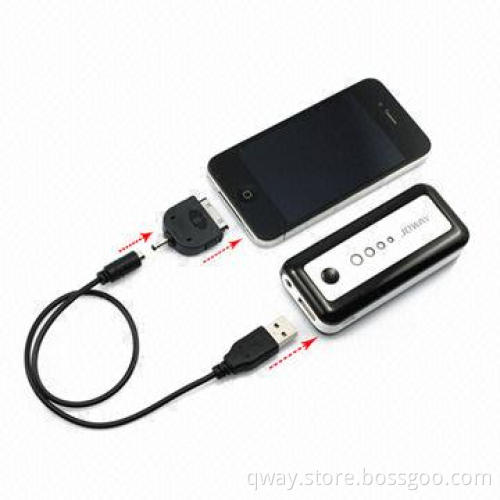 Portable Power Station for iPad/Mobile Phone/BlackBerry Curve 9360/9350/9370/Samsung Exhibit 4G/T528